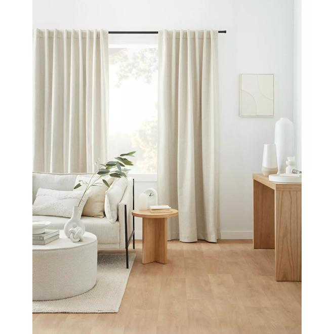 Bouclair 54 x 96-in Beige Blackout Curtain