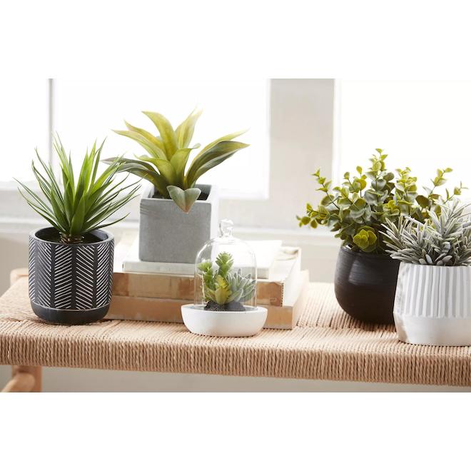 Bouclair Artificial Plant in a Ceramic Pot - 5-in