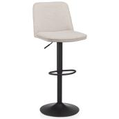 Tabouret de bar Bouclair 17,25 x 20 x 35,25 po, avoine