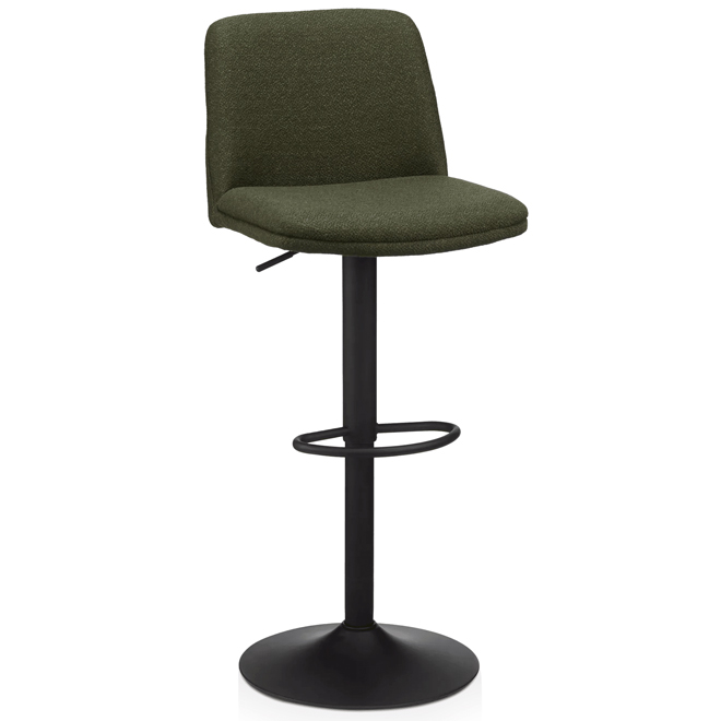 Tabouret de bar Bouclair 17,25 x 20 x 35,25 po, vert