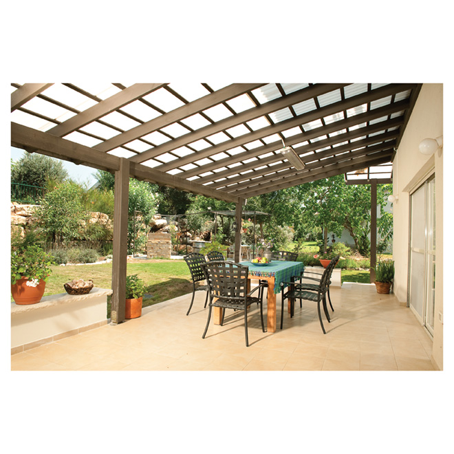 Vicwest Suntuf Roof Panel - 24-in x 8-ft - Polycarbonate - Clear