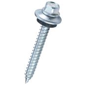 Vic West Galvanized Steel Woodtite Screw #9 - 1 in. - 50-unit box.