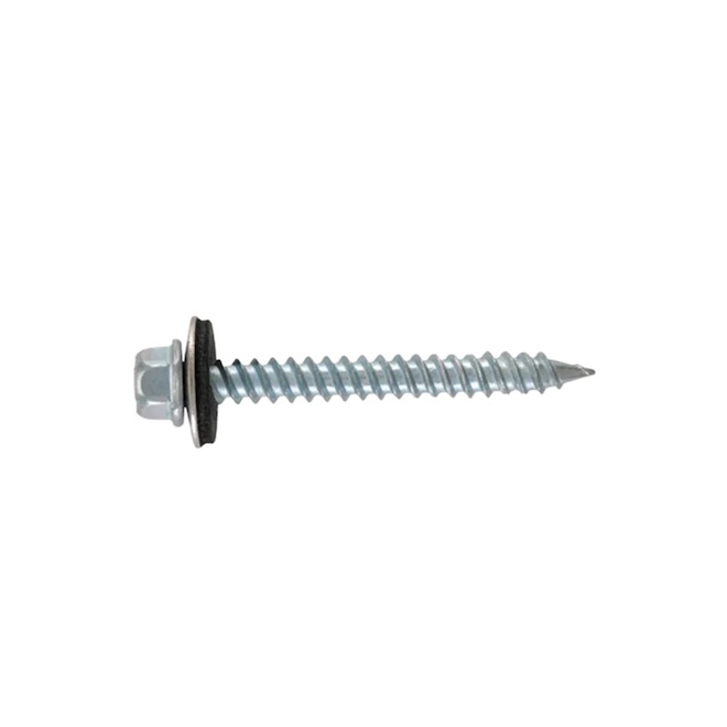Vicwest Woodtite Screws in Galvanized Steel #9 x 1-in - Box of 100