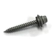 Vicwest Galvanized Steel Hex Head Roofing Screws with Washer - Self-Tapping - 100 Per Pack - #9 x 1 1/2-in