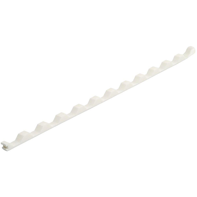Lisière horizontale en mousse Suntuf de Vic West, paquet de 5, 36 po, blanc