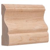 Cadrage en érable « Colonial » , 3/4 po x 2 3/4 po, naturel