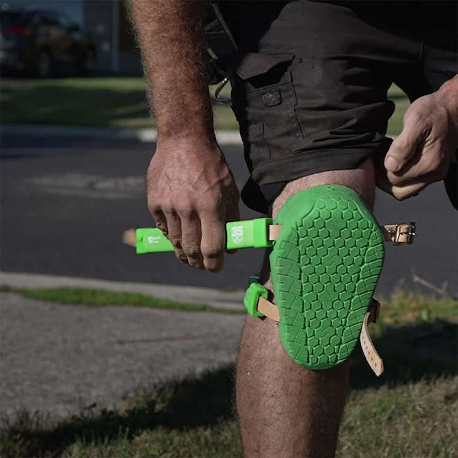 Genouillères Primegrip Knee Saver vertes