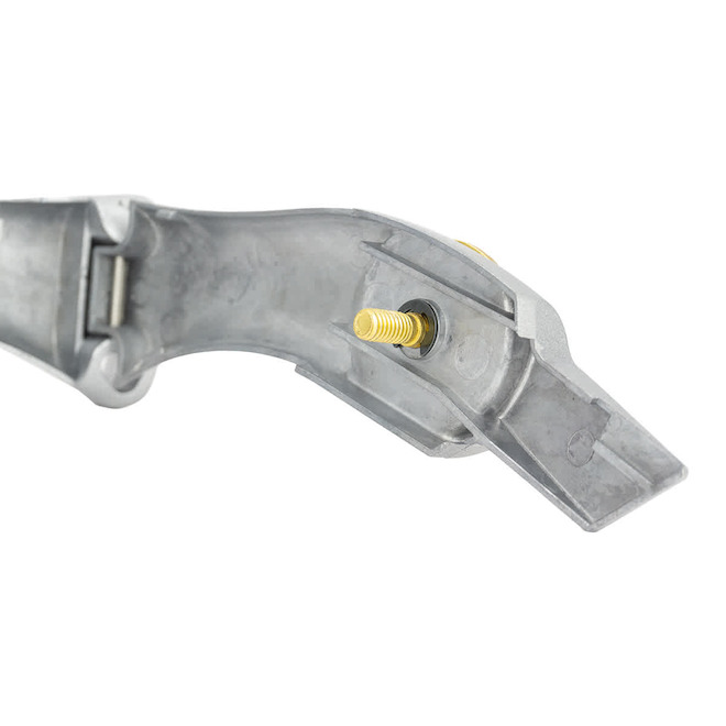 PrimeGrip Roofer's Knife Heavy Duty with Fixed 2-Notch Blade and Case