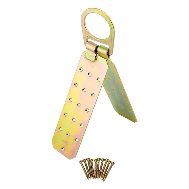 PrimeGrip Fall Protection Kit with Harness and Accessories - 50-ft