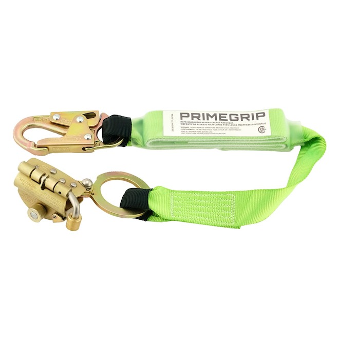 PrimeGrip Fall Protection Kit with Harness and Accessories - 50-ft