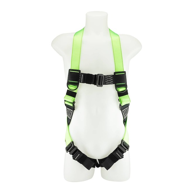 PrimeGrip Fall Protection Kit with Harness and Accessories - 50-ft