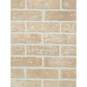 Prefinished Panel - Brick - 4' x 8' - Hardboard - Beige