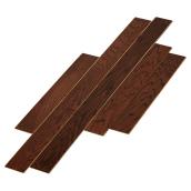 Engineered Wood Flooring - Click - 1/2'' x 3 1/2'' - Walnut