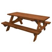 "Terra" Picnic Table - Treated Wood - 12" x 33" x 72"