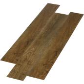 Planches de vinyle Goodfellow Sapphire, bronze, 6 po x 48 po, 12 unités