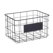 Panier de rangement en métal, 10,6