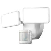Globe LED Security Light - Motion Sensors - White
