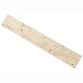 Goodfellow Pine Laminated Shelf - 0.70-in x 11.25-in x 96-in - Natural
