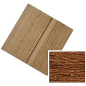 Revêtement en fibre de bois de Canexel, couleur Sierra, pour utilisation extérieure, 12 pi de long x 12 po de large