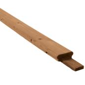 Pressure Treated Wood Handrail - 2" x 4" x 8'
