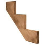 Pressure Treated Wood 3-Step Stair Stringer
