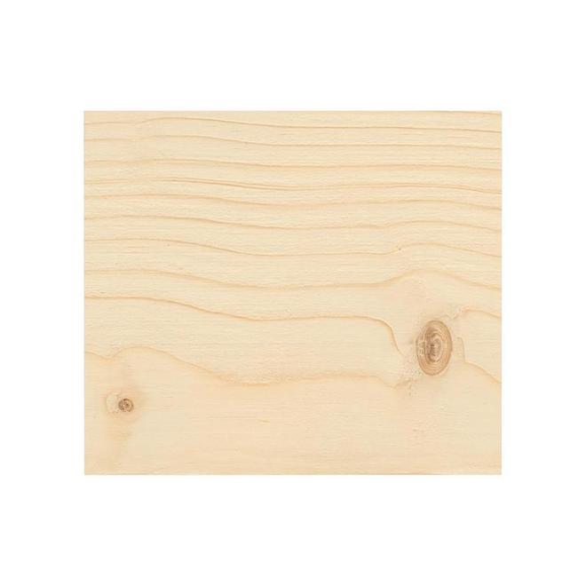 Solid Knotty Pine 1-in x 8-in x 8-ft