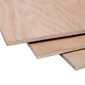 Red Oak Plywood 1/4-in x 4-ft x 8-ft