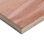 Red Oak Plywood 1/2-in x 4-ft x 8-ft