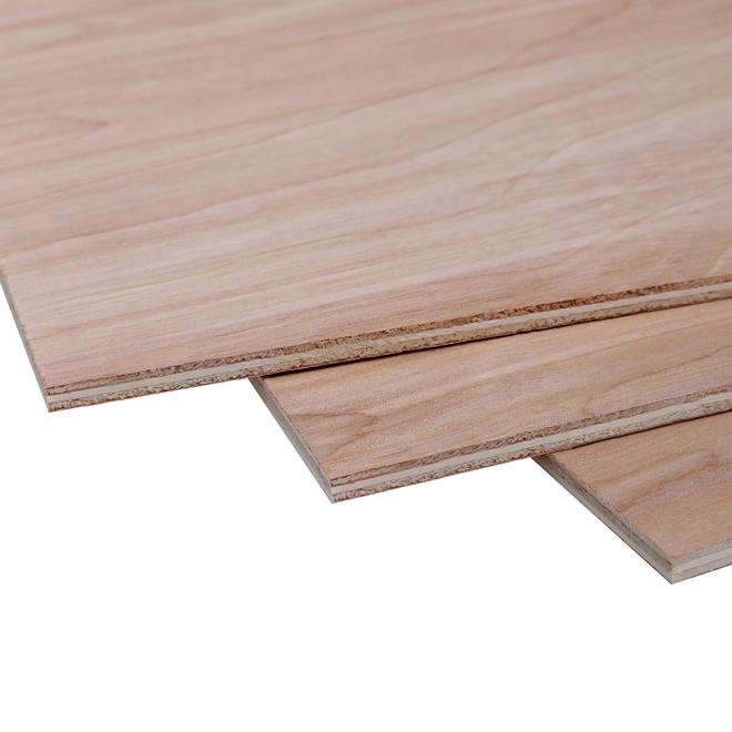 Birch Plywood 1/4-in x 4-ft x 8-ft