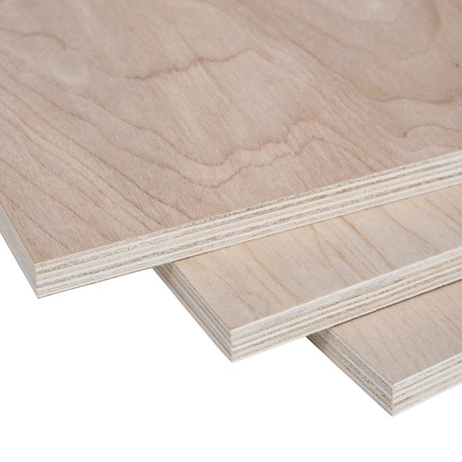 Birch Plywood 3/4-in x 4-ft x 8-ft