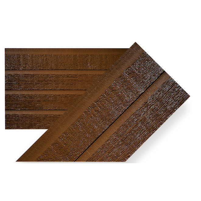 CanExel Siding - Wood Fibre - 44 sq.ft. - Red Fox 255-60117 | RONA