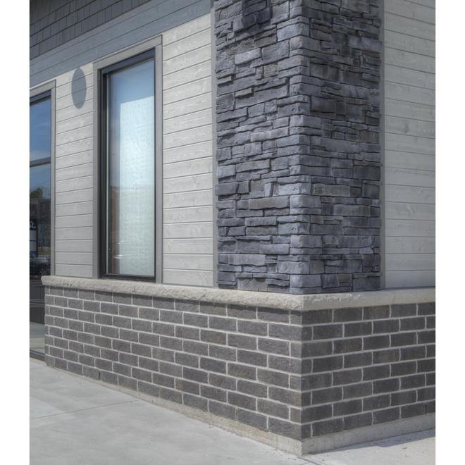 Fusion Stone Great Lakes Carbon Stone Corner Faux Stone Veneer 278 ...