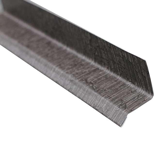 Canwel Building Materials Drip Moulding in Aluminum 10-ft - Charcoal