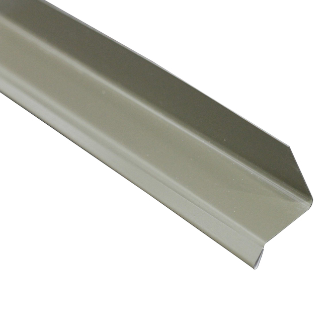 Canwel Building Materials Drip Moulding in Aluminum 10-ft - Tundra