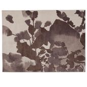Korhani Croft Area Rug - Beige and White - 5-ft x 7-ft