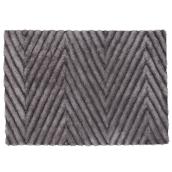 Tapis décoratif Thornbury, gris, 4' 11