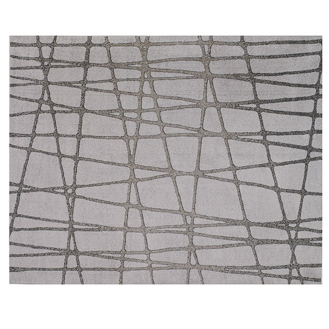 KORHANI HOME Korhani Ruthin Interior Rug Grey 7ft x 9ft K15330 RONA