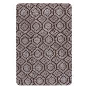 Tapis utilitaire rectangulaire en caoutchouc, beige, 2' x 3'