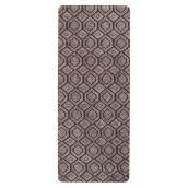 Tapis utilitaire rectangulaire en caoutchouc, 2' x 5', beige
