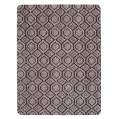 Tapis utilitaire rectangulaire en caoutchouc, 3' x 4', beige