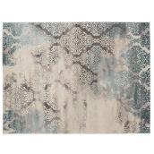 Tapis d'intérieur Illuster de Korhani Home, 5 pi x 7 pi, gris
