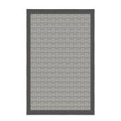 Outdoor Rug - Polypropylene - 6.5' x 7.9' - Beige Parquet