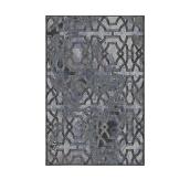 Korhani Outdoor Rug - Studio - Polyester - 150 cm x 200 cm - Grey Trellis
