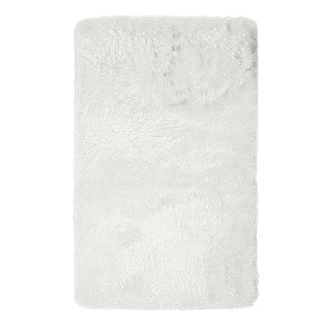 Nunney Faux Fur Rug - 24' x 35' - White