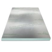 Isolofoam Isofoil Vapour-Barrier Insulation Panel - Expanded polystyrene - 8-ft x 4-ft x 3-in - Green