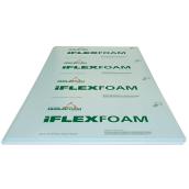 Panneau isolant iFlexFoam 160 d'Isolofoam, polystyrène expansé, 8 pi x 4 pi x 1 1/4 po, vert