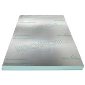 Isolofoam Isofoil Vapour-Barrier Insulating Panel - Expanded Polystyrene - 100-in x 48-in x 3-in - Green