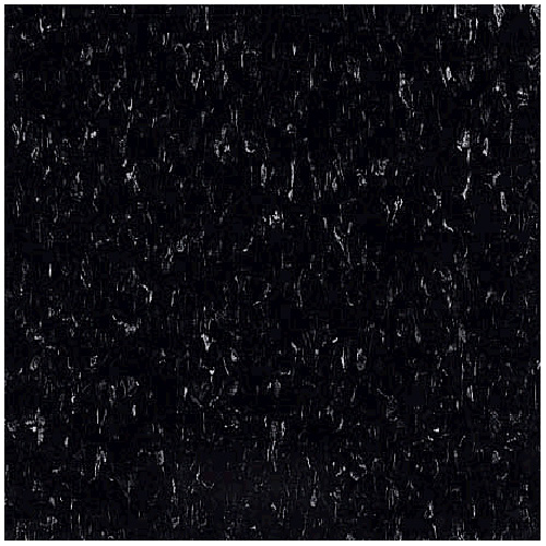AHF Commercial Vinyl Floor Tile - 12-in x 12-in -Speckled Black