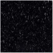 Commercial VCT Vinyl Floor Tile 12-in x 12-in Speckled Black