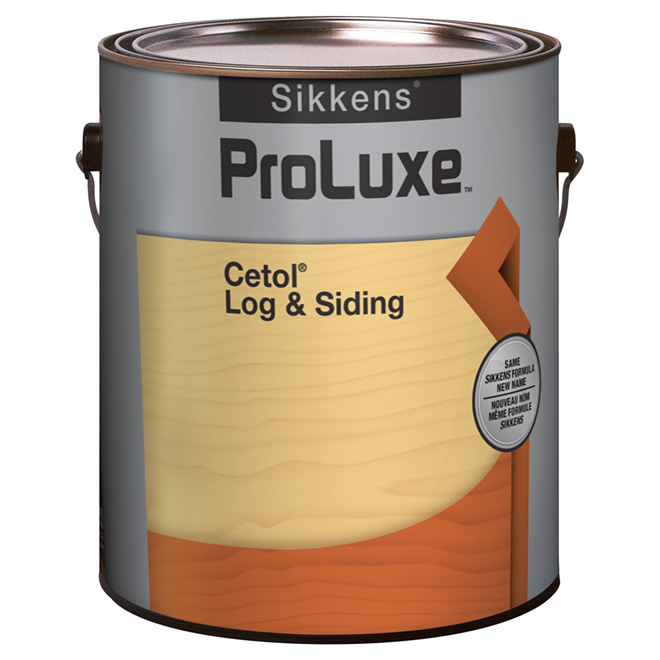 Sikkens Proluxe Cetol Log and Siding Wood Stain - Cedar - Transparent Satin - 3.78-L